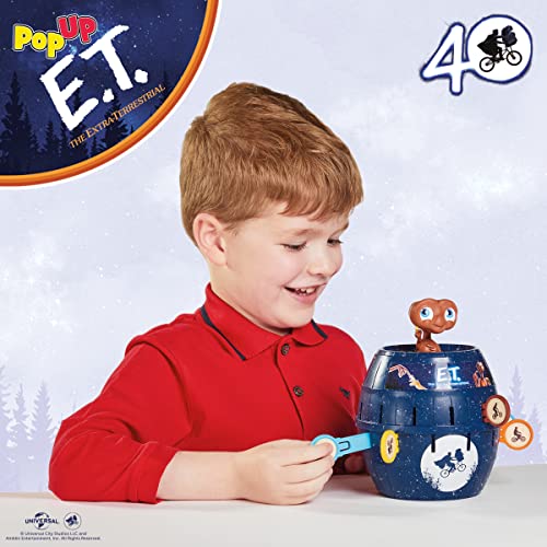 Image of TOMY Pop Up E.T. Kids Game - Preschool and Kids Games for Family Game Night - Winter Break Activities and E.T. Toys - Girls and Boys Games - 2-4 Players - Ages 4 Years and Up