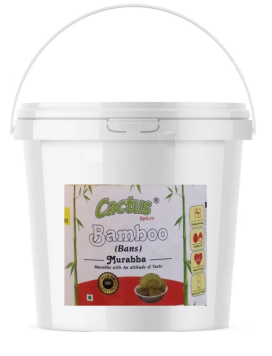CACTUS SPICES Homemade Bamboo Murabba | Bans Murabba | Height booster | Bans ka Murabba | 100% Natural, Hygenic and No Harmful Preservative | 5kg (B0CHYSP5H5) Amazon Price History, Amazon Price Tracker