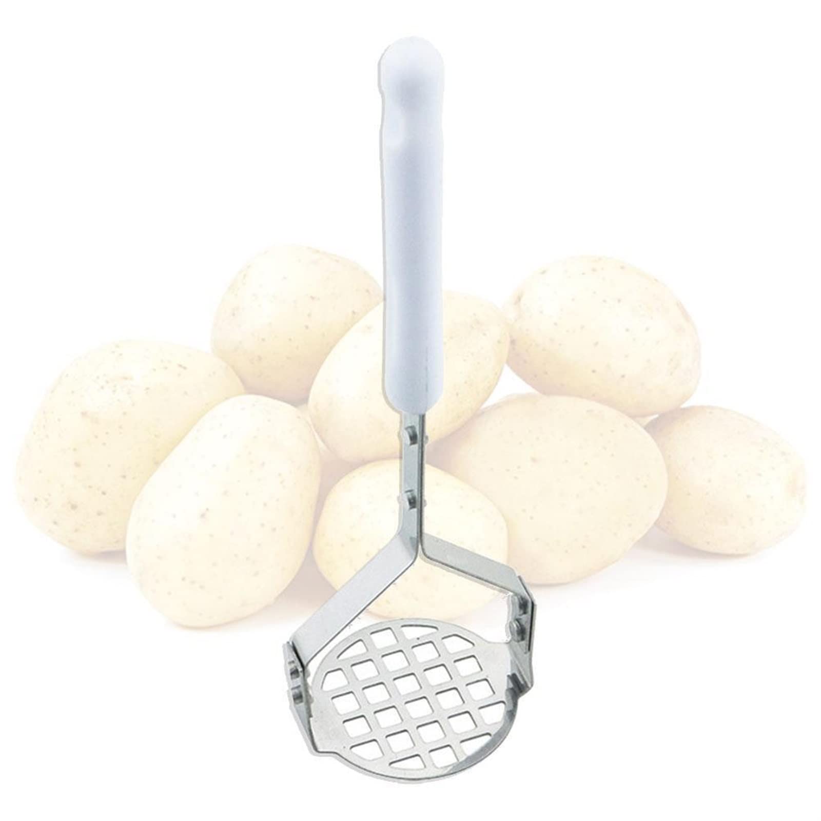 Stampfer Edelstahl Kartoffel Gemüse Obst Handstampfer Presse Ricer Kartoffelstampfer Manueller Stampfer Crush Home Kitchen Tool Stampfer