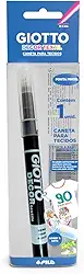 GIOTTO Decor Textile Caneta Para Tecido Preto Flowpack