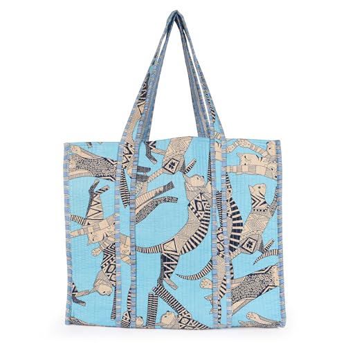 Bolso Tote Reversible Bless International Quilted miniatura 1