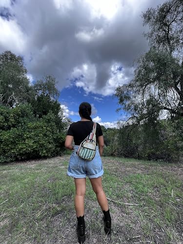 Cotton and hemp sling bag4