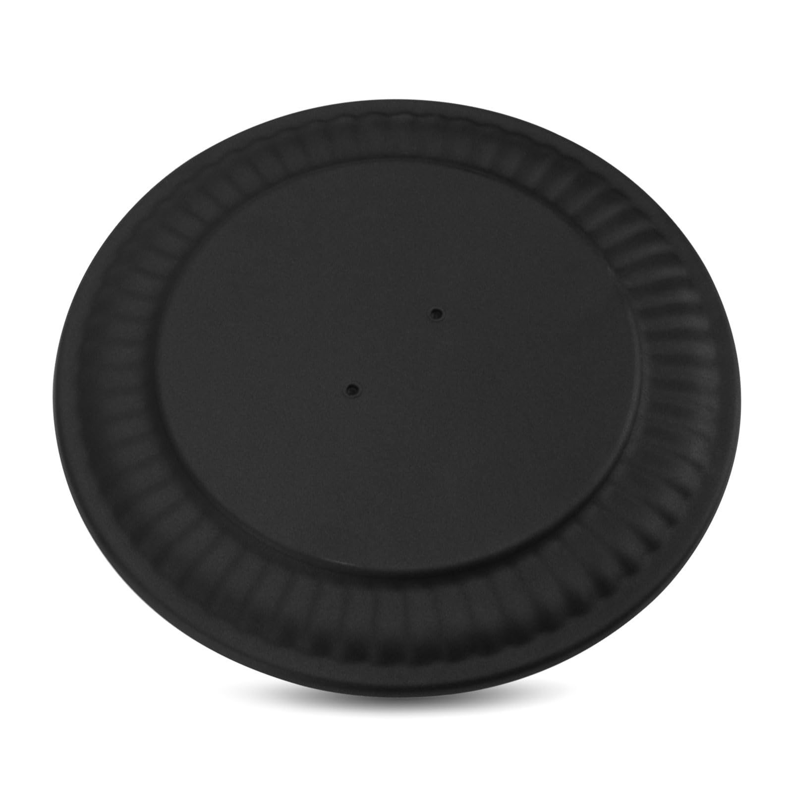 Photo 1 of Chimney Flue Stopper Cover Stove Pipe Cap 6719900 Fits 4" - 8" Furnace Tube Flue Wall Opening, Fireplace Flue Hole Cover, Wall Decor Covers BM0026 BM0353, Black, 1 Pack