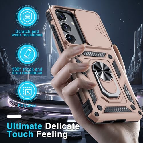 for Samsung Galaxy S25/S24 Case Built in Slide Camera Cover & Kickstand by Janmitta - Used condition - Image 7