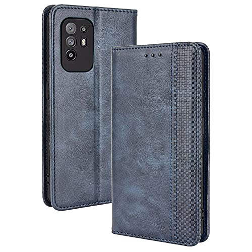 ZONNAVI Cover for Oppo A94 5G, Flip PU Leather Case with [Slot Card] [Stand Holder] [Magnetic] Wallet Book Cover for Oppo A94 5G (Blue