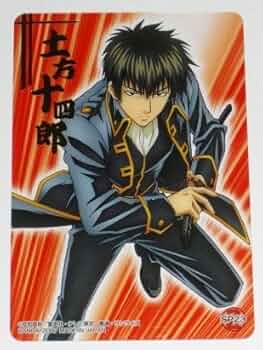 銀魂クリアカード墨絵風箔押し Amazon.co.jp: 銀魂 クリアコレクション ZZ 土方十四郎 SP23