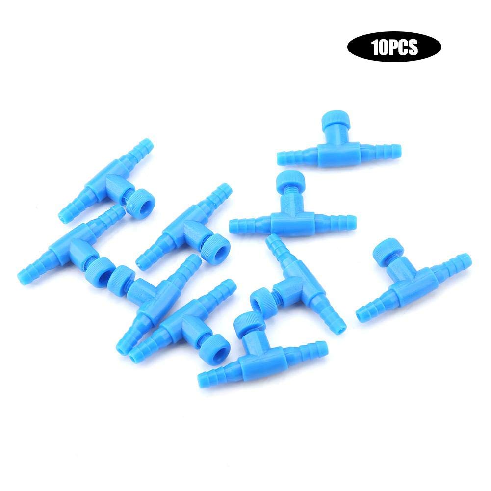 Buy 10Pcs 3 Way Aquarium Air Pump Control Valves Plastic Fish Tank