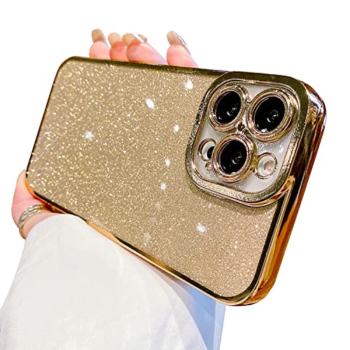 Coque iPhone 15 Pro Max cadeau idéal joli placage scintillant fille