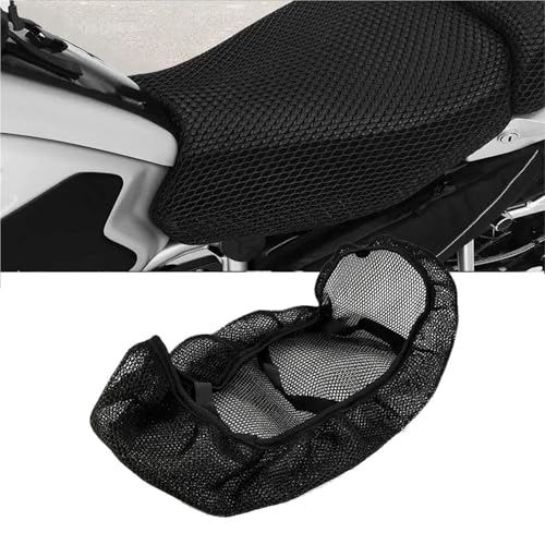 Funda Transpirable y Amortiguador de Asiento para Motocicleta Honda NX 500