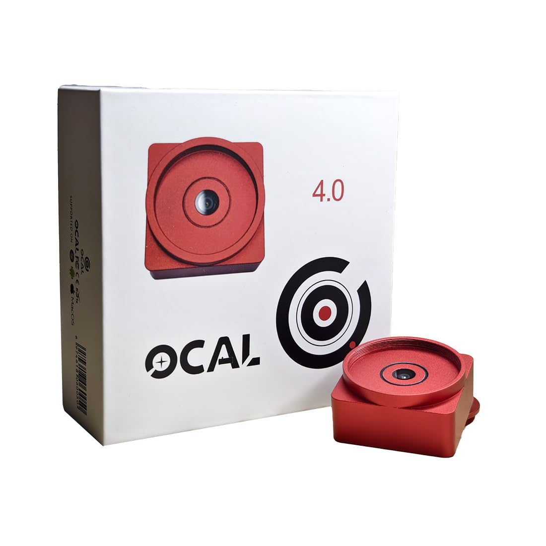Ocal PRO V4.0 - Collimatore elettronico per telescopi Newtonian, Ritchey-Chrétien e Schmidt-Cassegrain, collimazione ultra precisa (± 0,08 mm), controllo app smartphone, ottimizzato per
