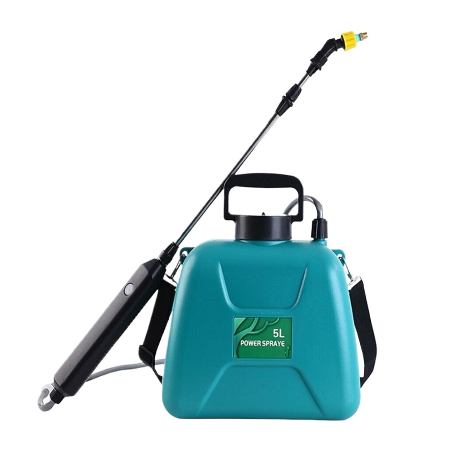 LNHHG Electric Sprayer 5L Watering Can With Spray Gun, Automatic Garden Plant Mister USB Recharable Irrigation Tool(Groen)