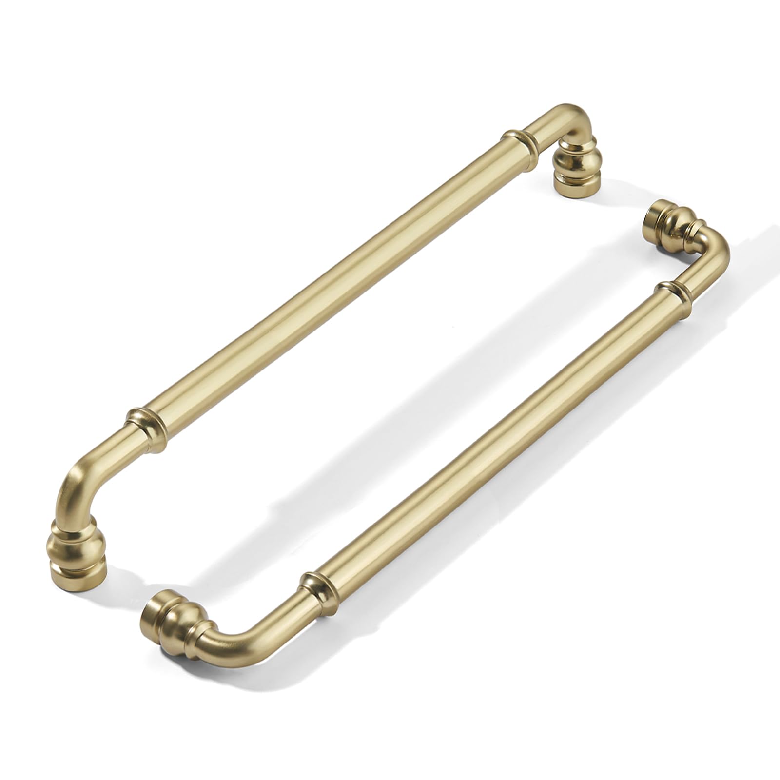 KHTUMEWARE 1 Pack 12" Zinc Cabinet Pulls,Kitchen Cupboard Bathroom Dresser Cabinet Hardware Handles,Honey Bronze Drawer Handles（8 colors, 12 sizes） image