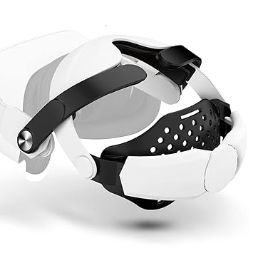 CNBEYOUNG Upgraded Head Strap for Meta/Oculus Quest 2,Replacement for Quest 2 Elite Strap Accessories Enhanced Support and Comfort in VR Gaming,Suitable for Children Adults Use(Headset Not Included)