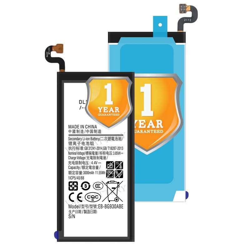 Image of Original EB-BG930ABE Battery Compatible for Samsung Galaxy S7 (SM-G930F) - (3000mAh) - 1 Year Warranty K7