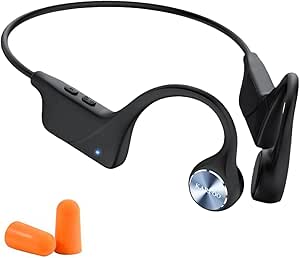 Bone Conduction Headphones, 2023 Upgraded Open-Ear Sports Headsets True Wireless Bluetooth 5.3 with Mic,IPX6 Waterproof Certified for Workout, Running, Gym, Hiking, Cycling(Black) asin的图片