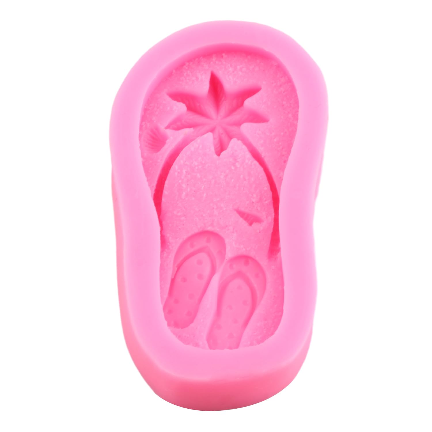 XMOLDNMS Beach Slippers Silicone Mold For Cake Decorating Cupcake Topper Candy Chocolate Gum Paste Polymer Clay - Image 9