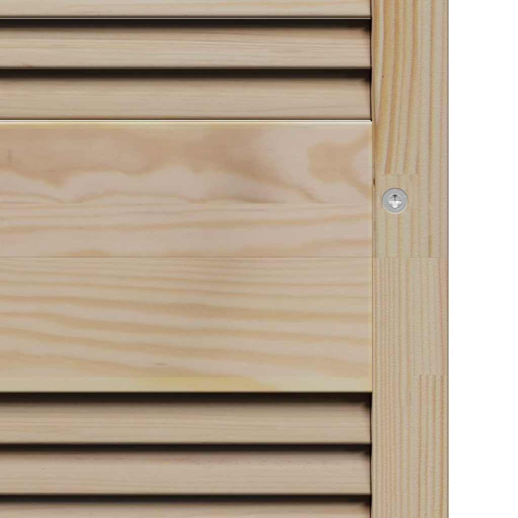 vidaXL Drzwi do szafki z drzwiami 2 szt. naturalny 170 x 2,1 x 59,5 cm