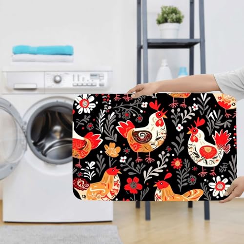 Tapis de bain absorbants en microfibre douce avec dossier antidérapant - 7