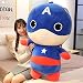 JMHomeDecor Plüschtiere 45 cm Weich Gefüllte Filmpuppen Helden Captain America Plüschtiere Für Kinder Geburtstagsgeschenk