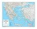 National Geographic: Wandkarte Griechenland und die Ägäis mit Zypern, 71,1 x 55,9 cm, gerolltes Papier