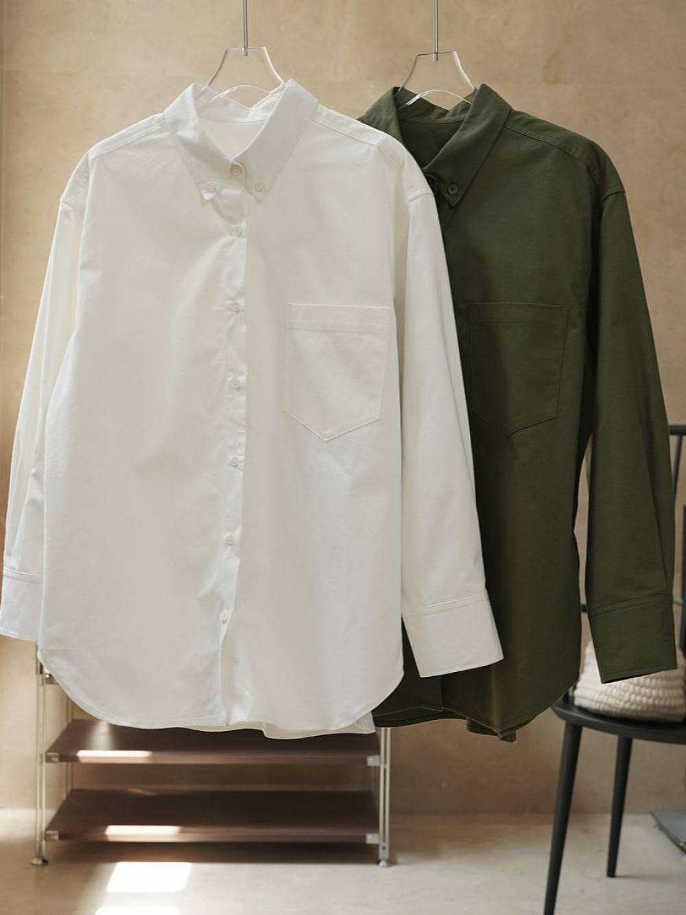 BROLEO Oberteile Damen Sommer,Damen-Leinenbluse Mit Tasche, Übergroße Sommerbluse Mit Langen Ärmeln, V-Ausschnitt, Elegante Bluse, T-Shirt-Jacke, Lockere Bluse, Tunika, Sweatshirt-Oberteile Für Damen