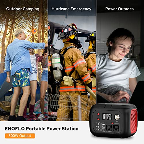 Enoflo HENGKE ENERGY(GUANGDONG) CO., LTD Portable Power Station 300W Power Bank With Ac Outlet 228Wh Solar Generator With Led Light Portable Generators 9 Outputs Battery Backup Power Supply thumb #5