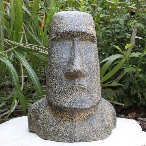 Oriental Galerie Osterinsel Moai Kopf Stein Steinfigur Gartenfigur...