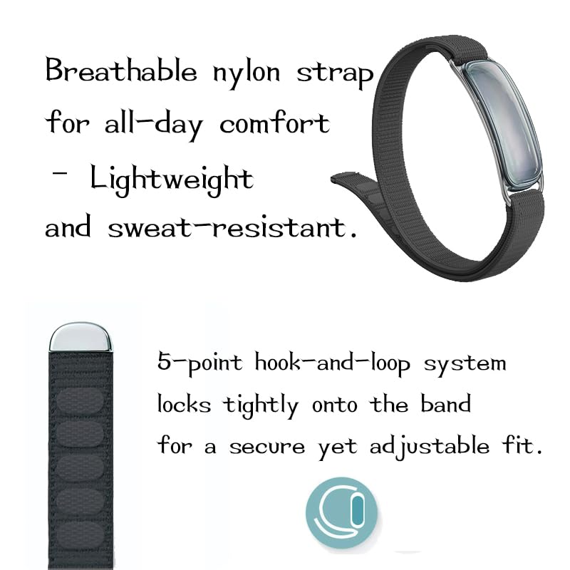 Essential Oil Diffuser Bracelet, Adjustable Wearable Strap Personalized Fragrance Bracelet,Aroma therapy,20 Pcs Refill Pads, Gift Set for Women Men Mother's Day Birthday Christma (Black) - Image 4