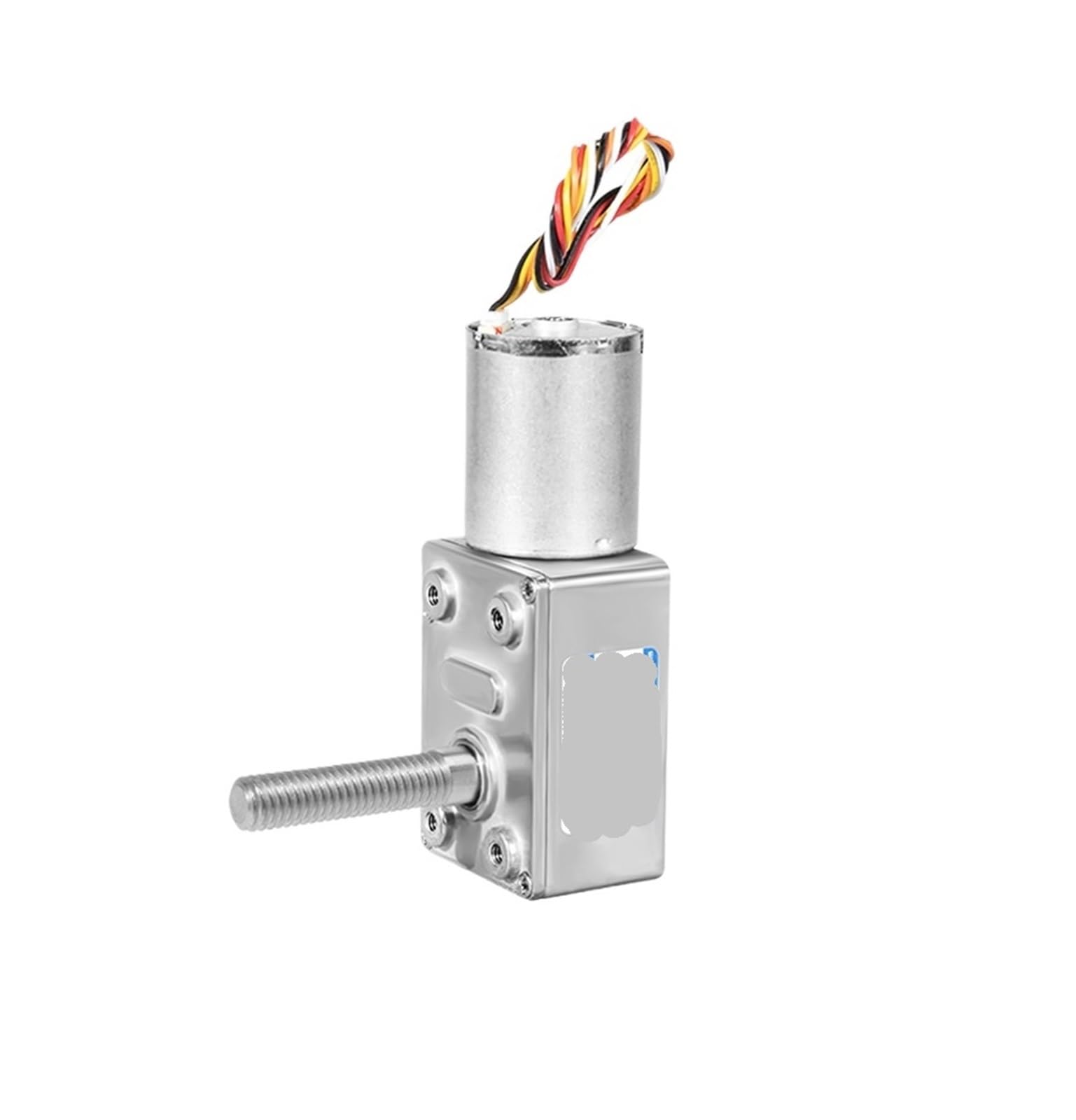 ZIDRMTKVK JGY-2430 Worm DC Reduction Motor 24V Speed regulating self-Locking Small M8 Screw Shaft(40 rpm)