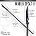 Reapr TAC Javelin Spear – 44″ Spear with 8″ Stainless Steel Blade and Nylon-Fiberglass Shaft for Outdoor, Throwing, and Utility Use
