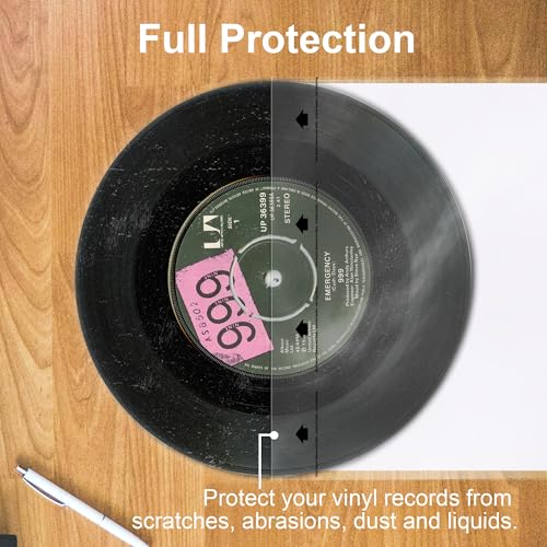 GPXIIZ Pochette Vinyle 33 Tours Intérieures 12 Pouces, 50 x Pochette Protection Vinyle Antistatiques, Qualité Supérieure HDPE + Papier de Riz, 12″ LP Protection Intérieur Disque Vinyle 33T - Les Beatles, Paul McCartney, John Lennon, RIngo Starr, George Harrison GPXIIZ Pochette Vinyle 33 Tours Intérieures 12 Pouces, 50 x Pochette Protection Vinyle Antistatiques, Qualité Supérieure HDPE + Papier de Riz, 12" LP Protection Intérieur Disque Vinyle 33T – Image 5