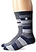 Timberland Men's 2 Pack Rugby Stripe Cotton Crew Sock