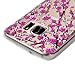 Galaxy S7 Case,3Cworld Ultra Thin Clear Art Pattern Crystal Gel TPU Rubber Flexible Slim Skin Soft Case for Samsung Galaxy S7 (Branches Flowers - Pink)