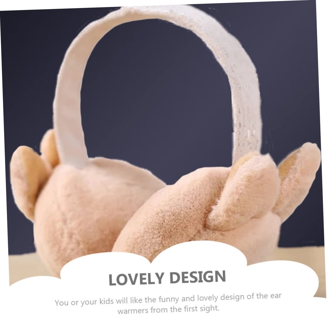 SOIMISS 5stücke Winter Ohrenschützer Mit Faltbarem Design Und Kuscheligem Kunstfell Süße Bunny Ohren Earmuffs Für Damen Skifahren Wandern Für Alltag