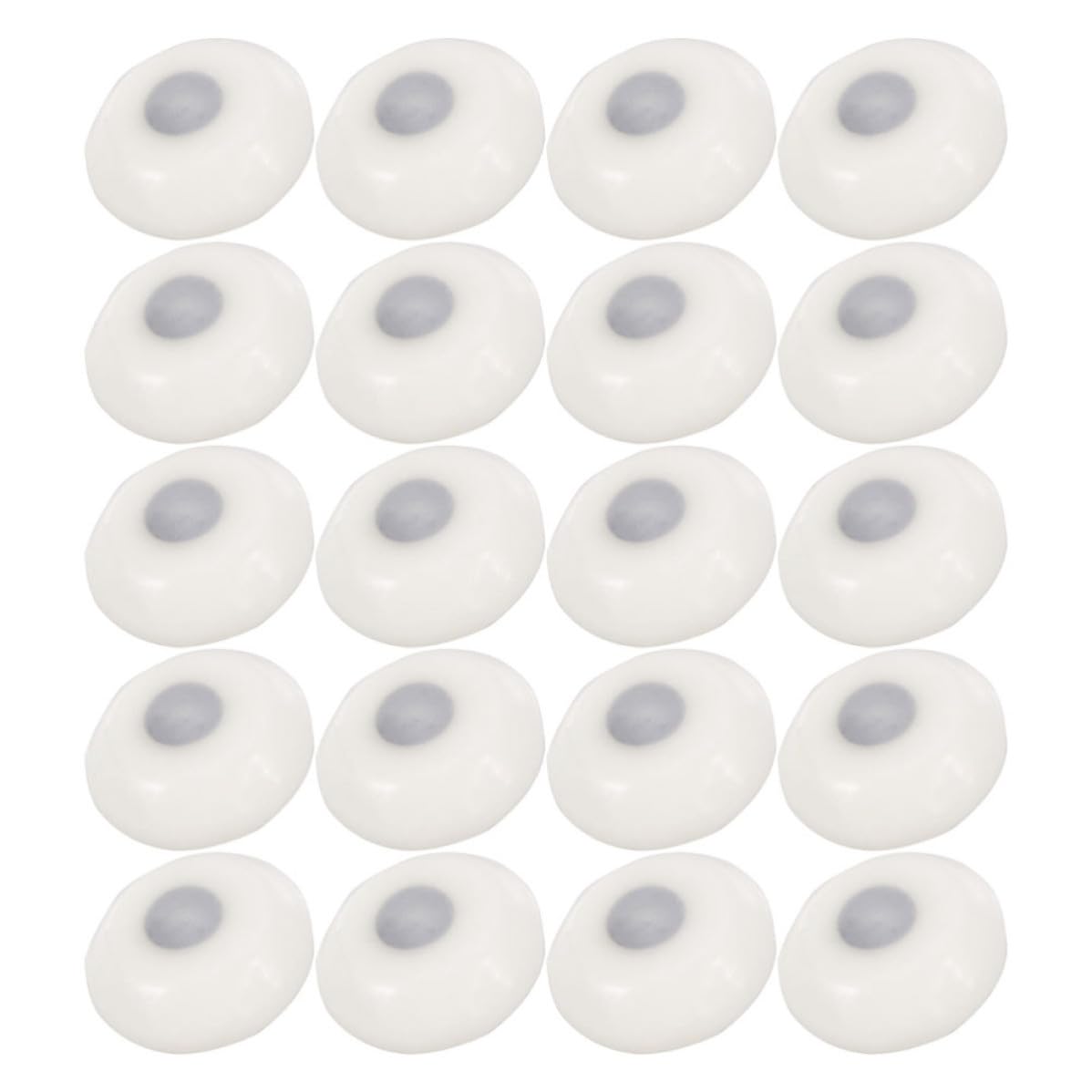 Abaodam 100 Piezas Velas Flotantes sin Aroma, Velas Flotantes Esféricas, Parafina, Color Blanco, Flotan en Agua, Decoración de Bodas, Patios Exteriores y Mesas de Restaurante