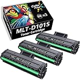 3-Pack ColorPrint Compatible Toner Cartridge Replacement for Samsung MLTD101S MLT-D101S 101S Used...