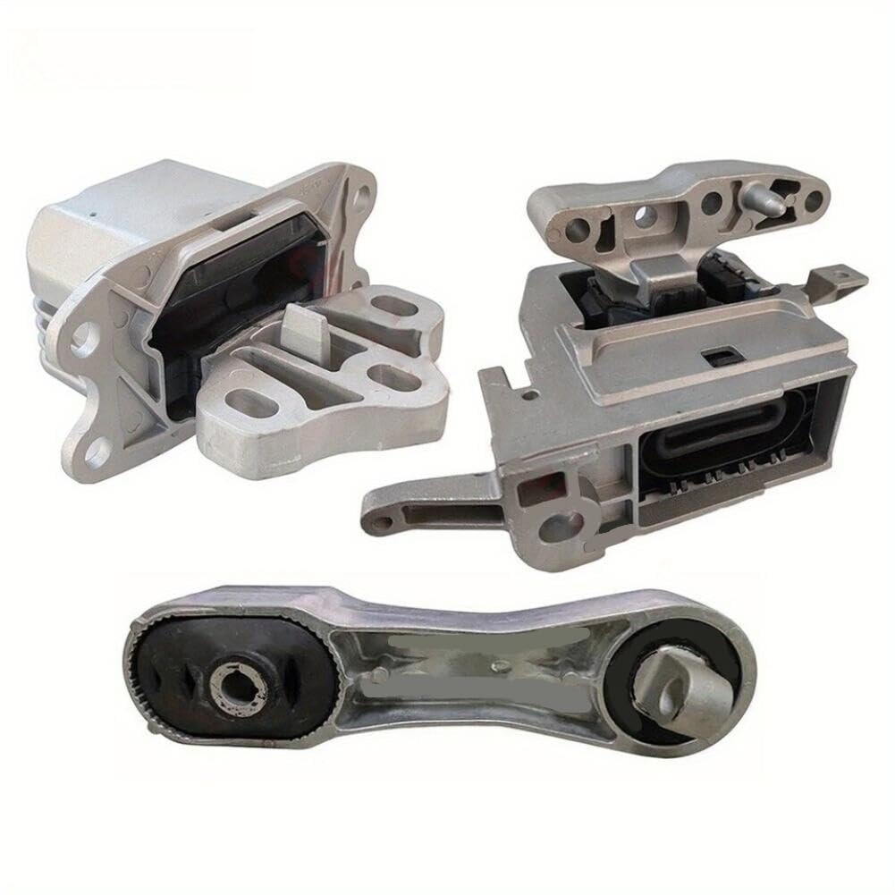 Xasdqhqux Onecolor 3Pcs Front Lower Right Engine Transmission Motor Mount Compatible With X1 X2 F45 F46 F48 F55 1.2T 22116885788 22116885934 22316853453