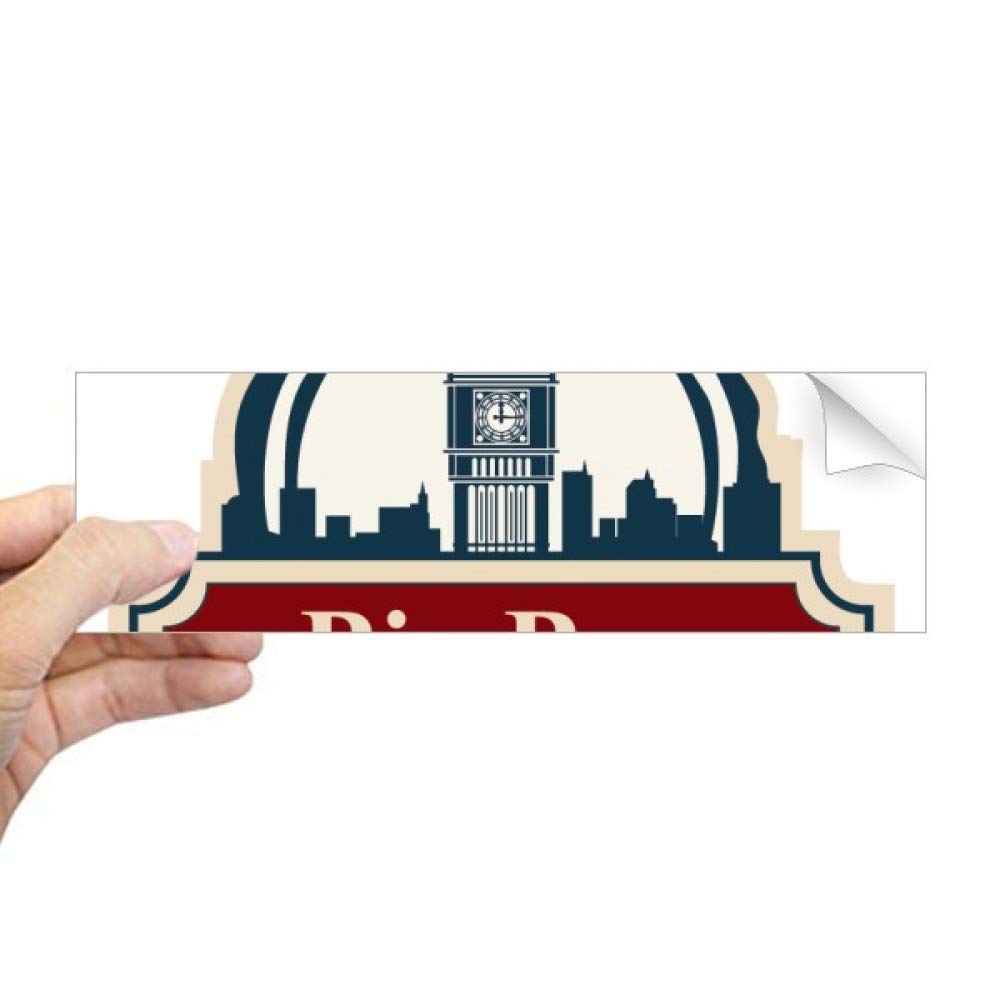 Sticker fenêtre Big Ben Londres pour masquer un vis-à-vis gênant