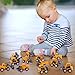 FANELEQU 36 Pack Pull Back Construction Engineering Vehicles Toy Playset, Mini Plastic Construction Excavator Trucks Car Toys for Boys Girls Kids Toddlers
