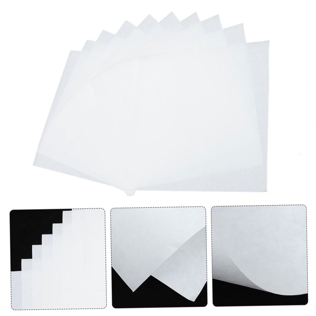 BESTYASH Qualitatives Filterpapier 60 Blatt Weißes Laborfilterpapier aus Saugfähigem Papier mit Mittlerer Flussgeschwindigkeit für Präzise Laborexperimente und Filterwechsel