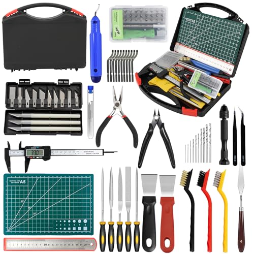 3D Printer Tool Kit, 105 Pcs 3D Printer Accessories Includes Debu...