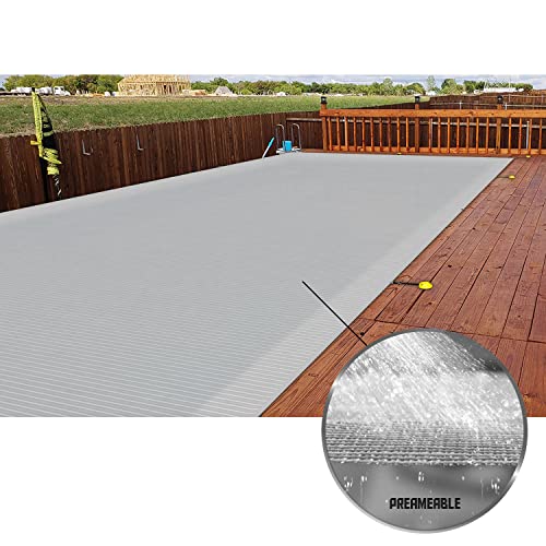 Tang SSDPCSSW22ER2040LGY 20'X40' Rectangle Winter Pool Cover Pool Safety Covers thumb #6