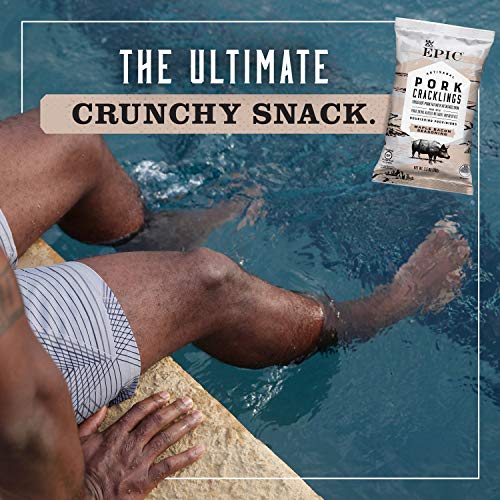 Image of Epic Maple Bacon Pork Cracklings, Keto Friendly, Paleo Friendly, 2.5 oz (Pack of 2)
