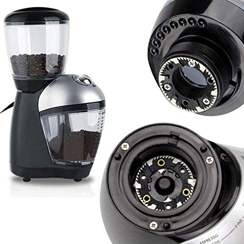 ZOUSHUAIDEDIAN Konische Burr Kaffeeschleifende elektrische, Edelstahlautomatische Kaffee Mühlen Sie Mühle, großer… – Bild 7