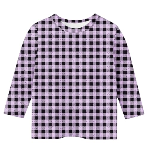 Cute Tops for Teen Girls Summer 3/4 Length Sleeve Crewneck Graphic Blouses Workout Tops Summer Kids Clothes2