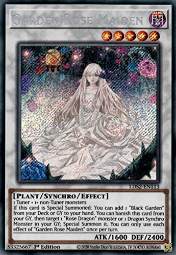 Amazon.com: Garden Rose Maiden - LDS2-EN113 - Secret Rare - 1st