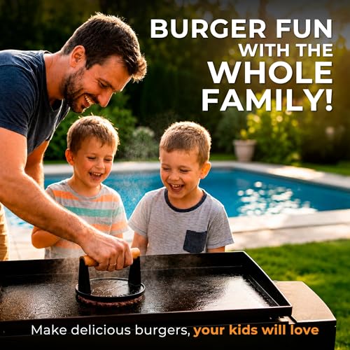 The Burger Smasher Cast Iron Press