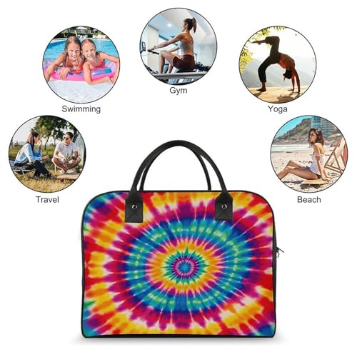 Maletín Tie Dye Ligero para Laptop Unisex miniatura 4