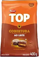 Cobertura Fracionada Top Ao Leite Gotas 400g Harald