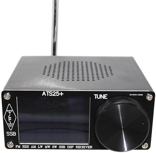 Miniatura 3 de ATS-25+ 2.4Inch Touch Screen Si4732 Chip All Band Radio Receiver DSP Receiver FM LW MW and SW SSB